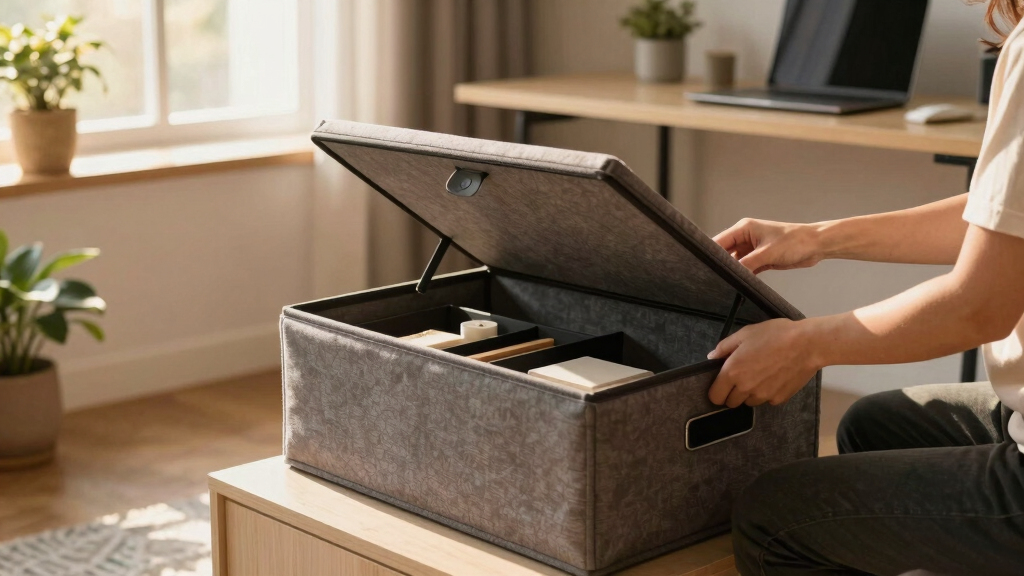 storage ottoman office