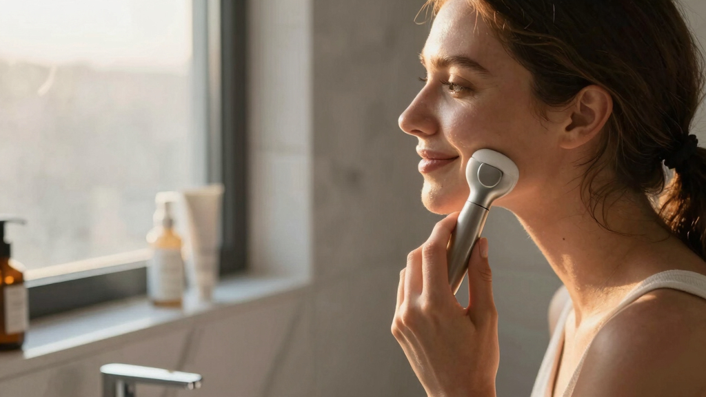 best facial toning device for sagging skin