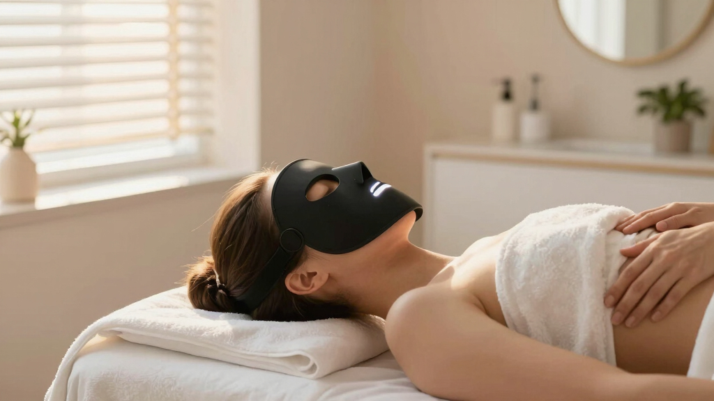 best led mask with cooling therapy