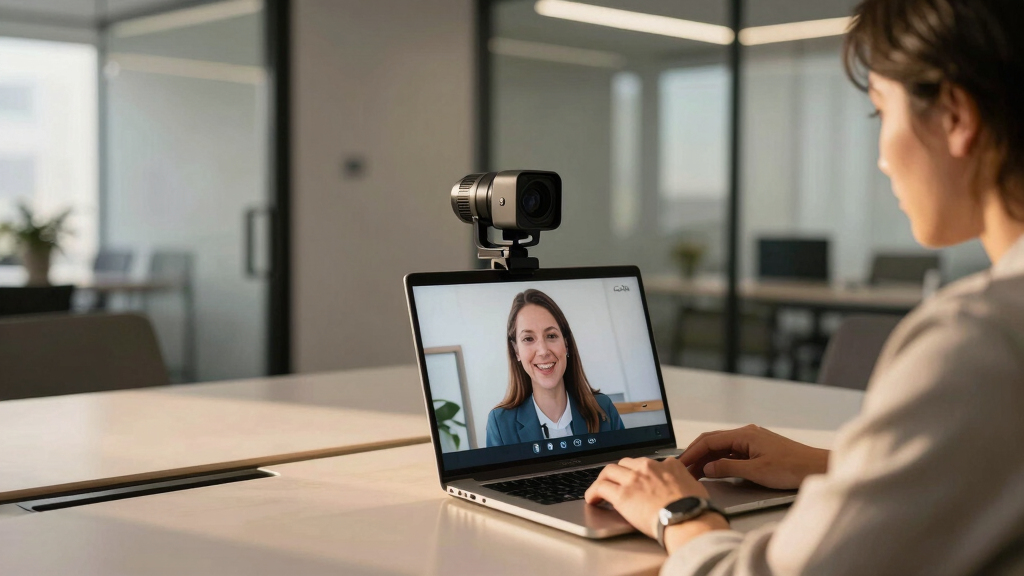 Auto framing camera for Zoom rooms