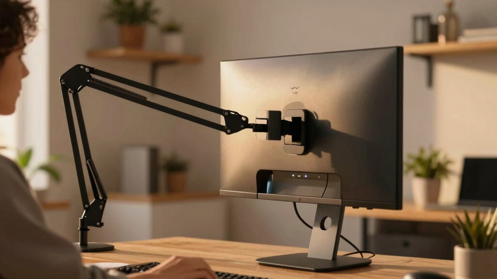 best monitor arms for lipreading-friendly desk setups