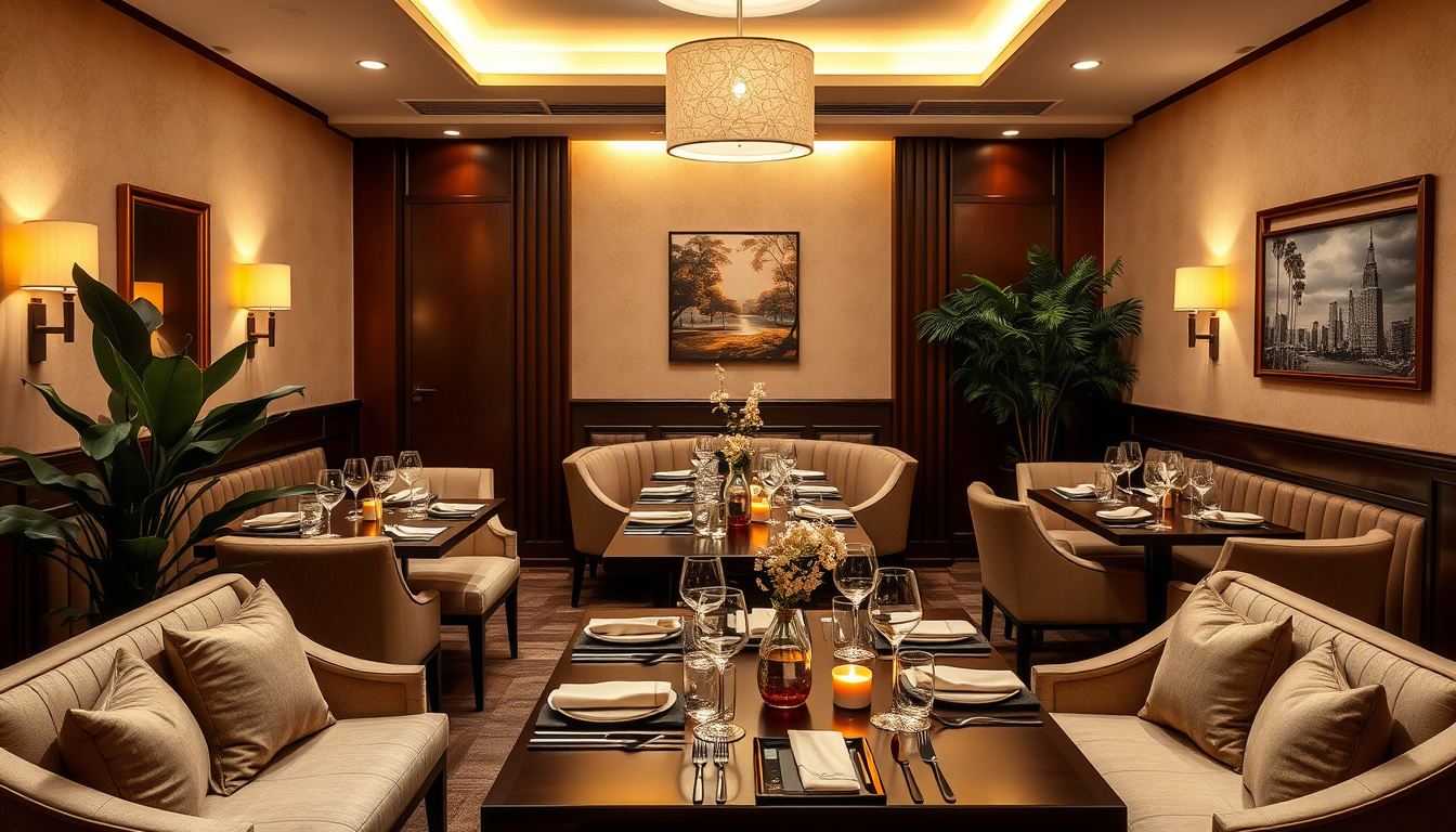 Creating the Perfect Atmosphere: Decor and Amenities in Private Dining Spaces