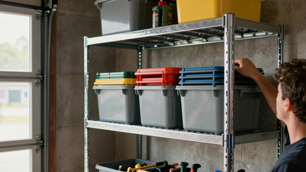 best metal shelving unit for garage