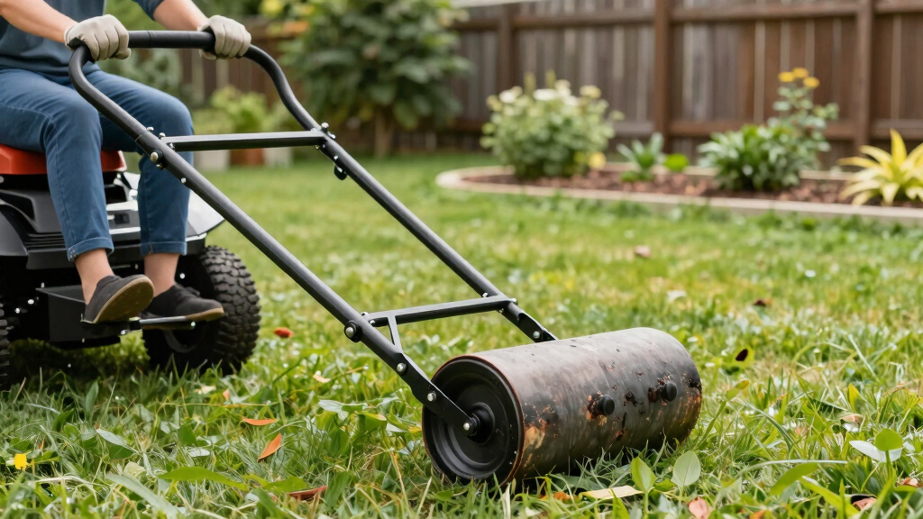 best lawn roller tow behind