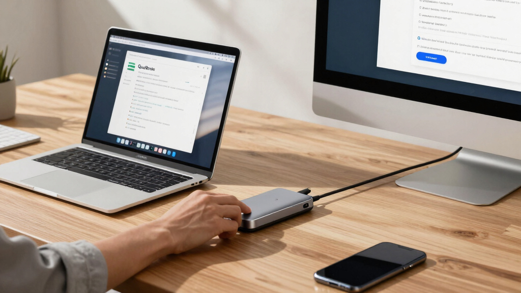 best USB-C dock for quickbooks workstation