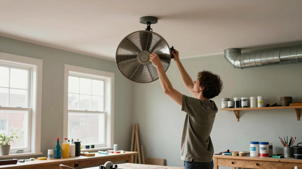 best paint booth exhaust fan for home workshop