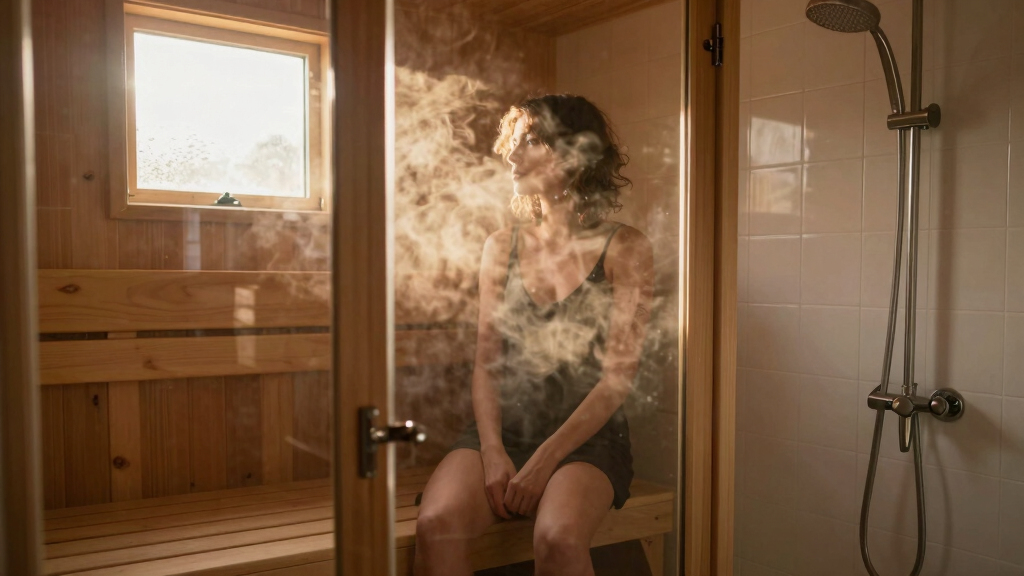 best home sauna for small bathroom