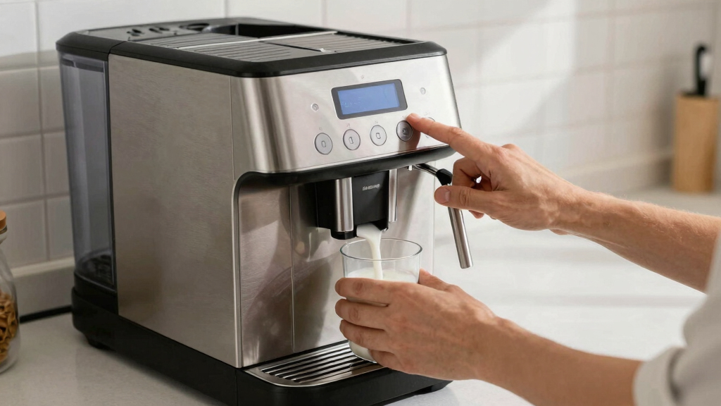 best bean to cup coffee machine with milk system