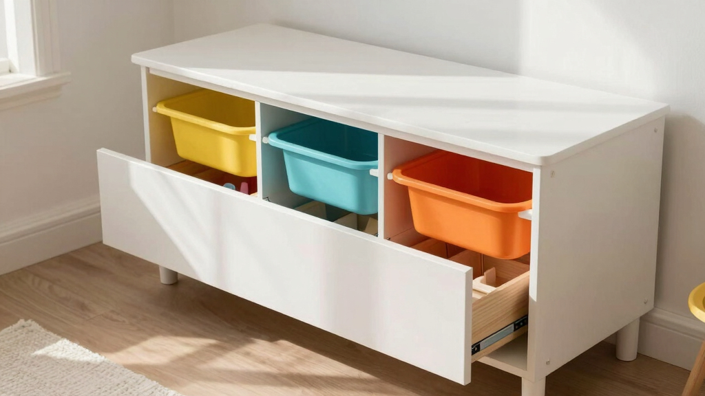 best craft storage cabinet for kids in shared custody