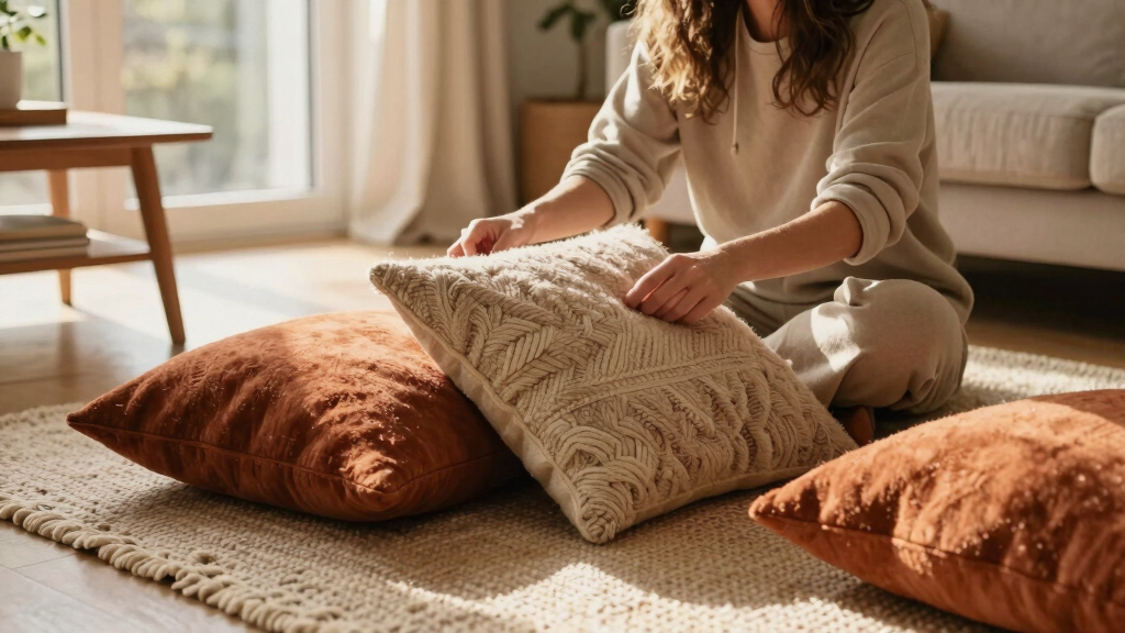 best hand knotted wool rug for living room