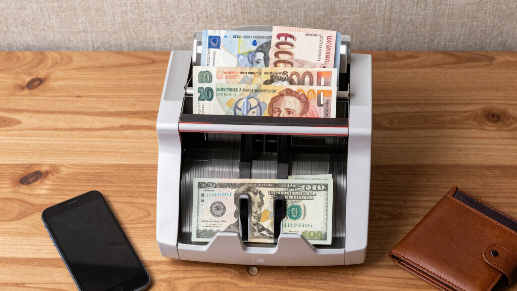 Mixed denomination money counter