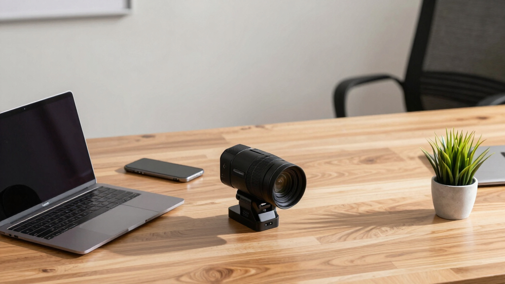 Wide angle conference camera for meeting room