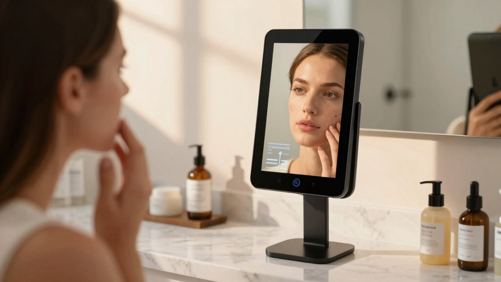 best smart makeup mirror with skin analysis