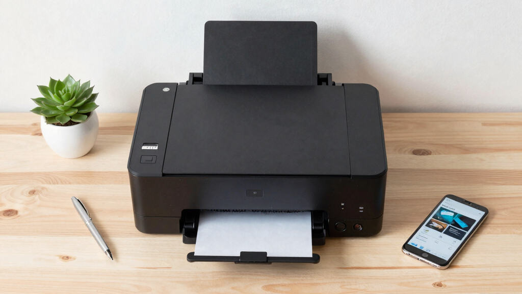 Compact laser printer for founder office