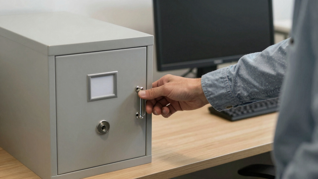 locking file cabinet lateral