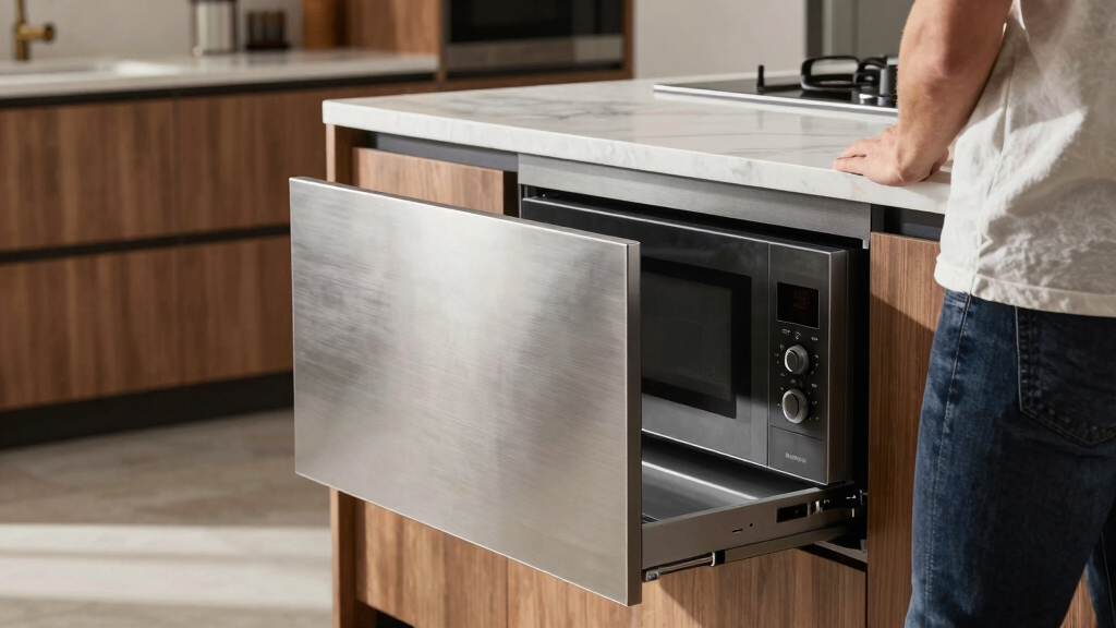 best microwave drawer for island install