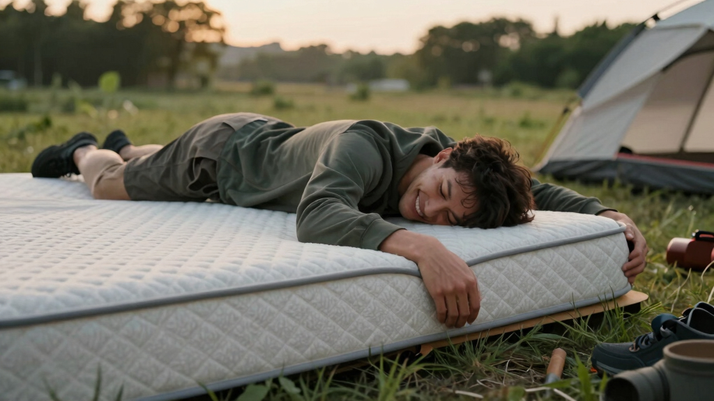 best memory foam camping mattress