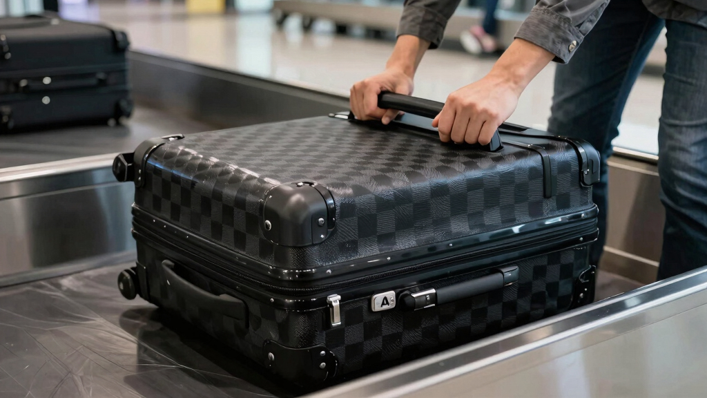 best premium checked luggage suitcase