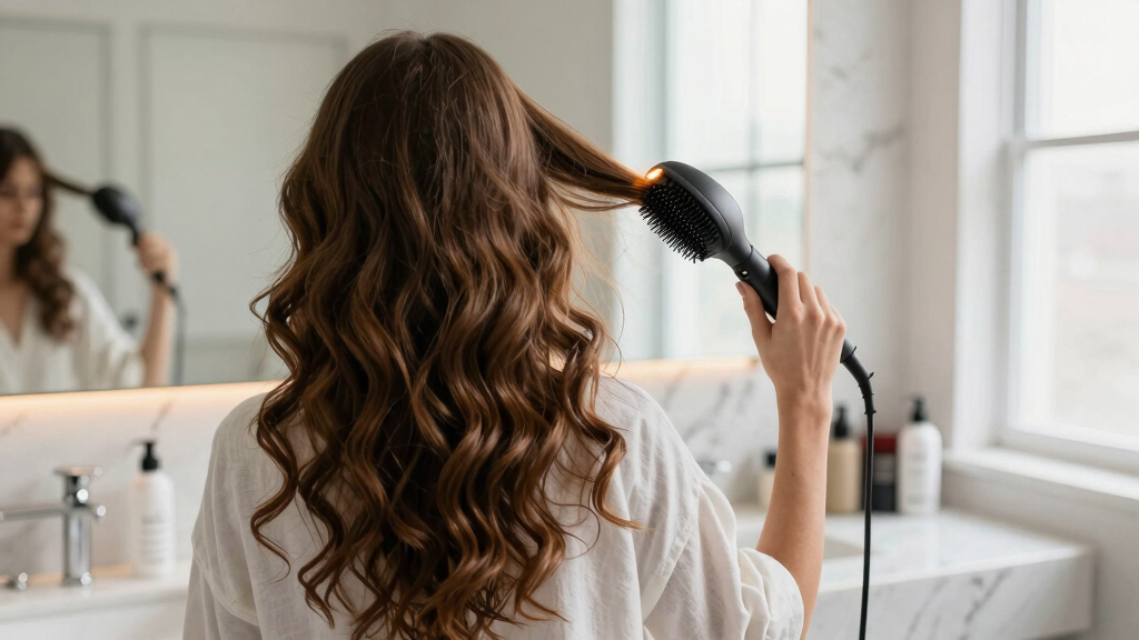 best hot air brush styler for volume