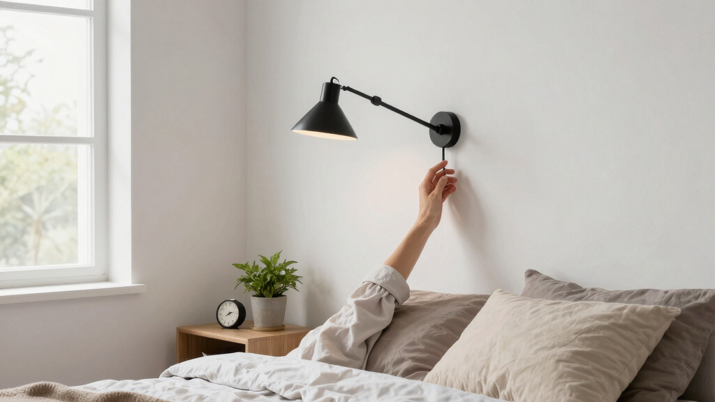 best swing arm wall sconces for bedrooms