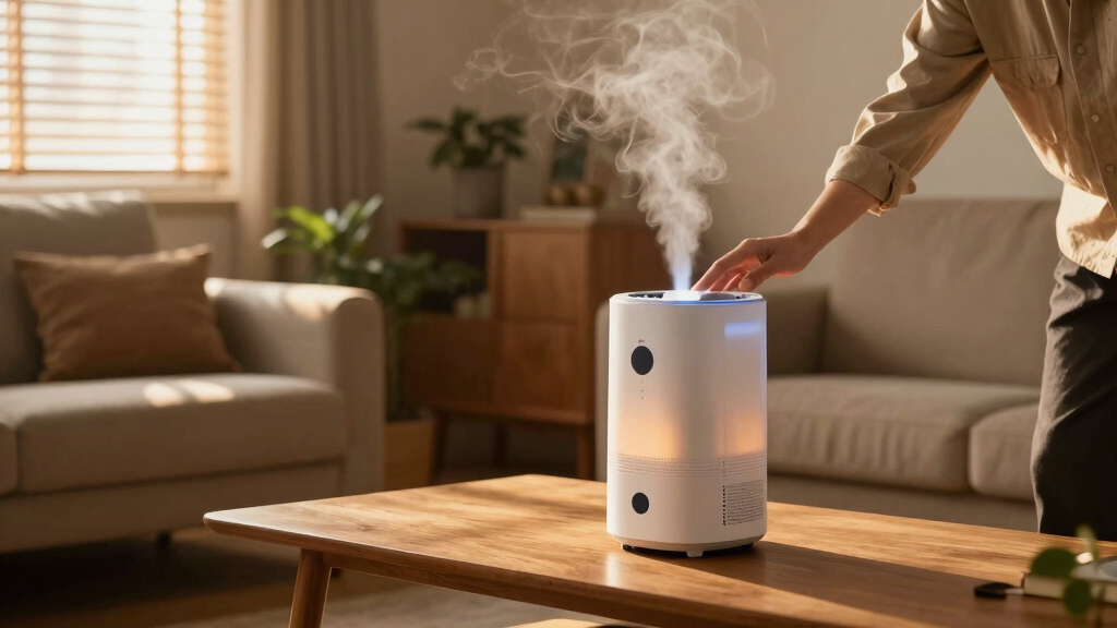 best humidifier for large room warm and cool mist