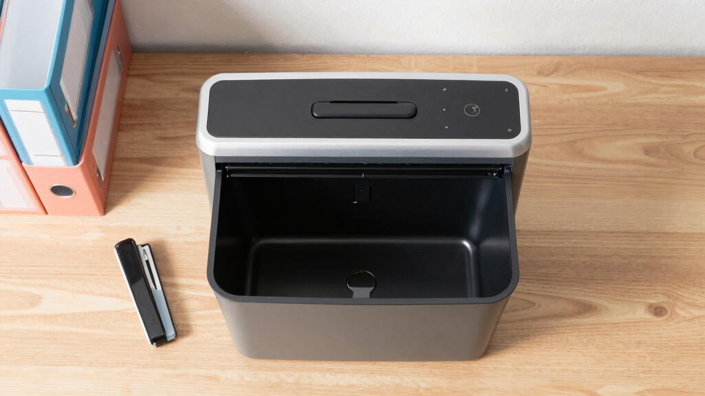 Office shredder for large volume paperwork