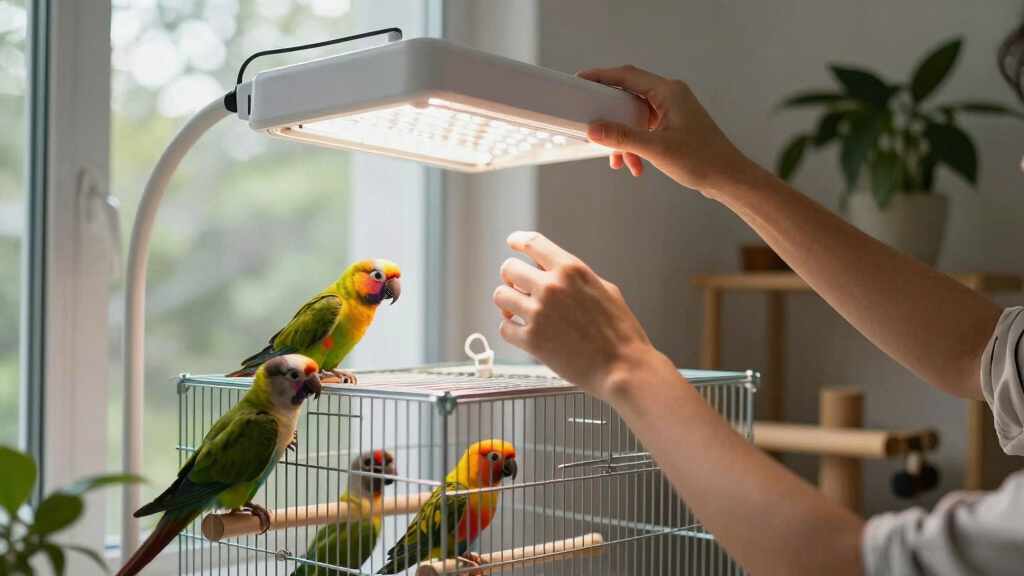 best UVB light kit for parrots