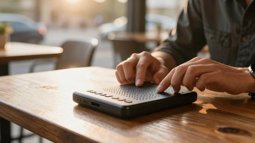 best braille notetakers with long battery life