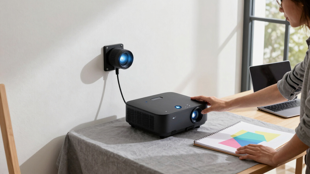 best professional short throw laser projector for small design studios