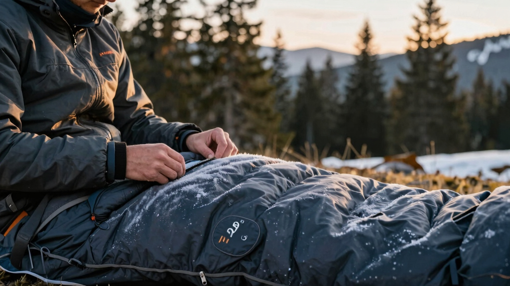 best down sleeping bag -20 degree expedition