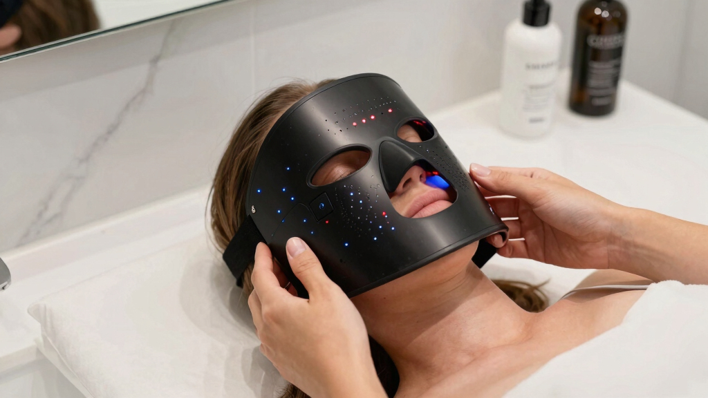 best LED light therapy mask for anti-aging at home