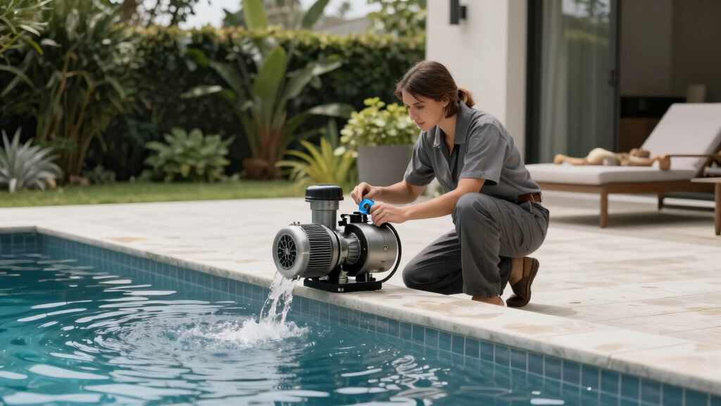 best pool surge tank pump for infinity edge