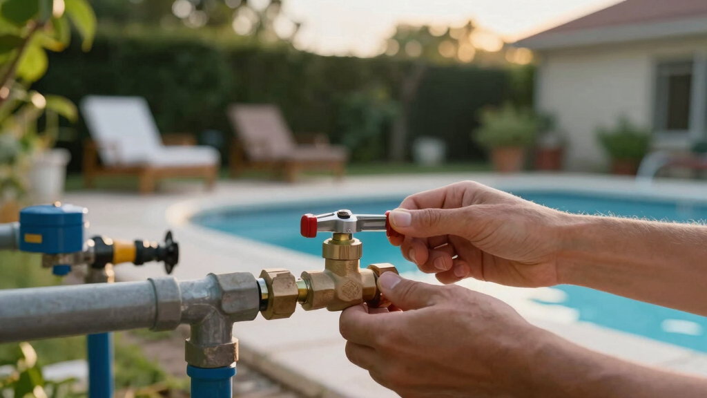 best pool plumbing valve actuator automation