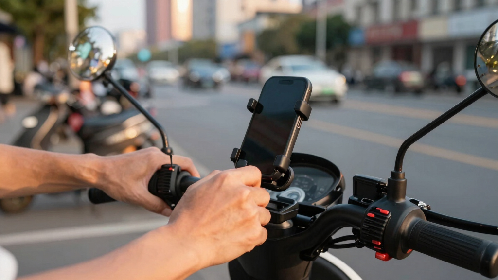 best anti vibration phone mount for scooters