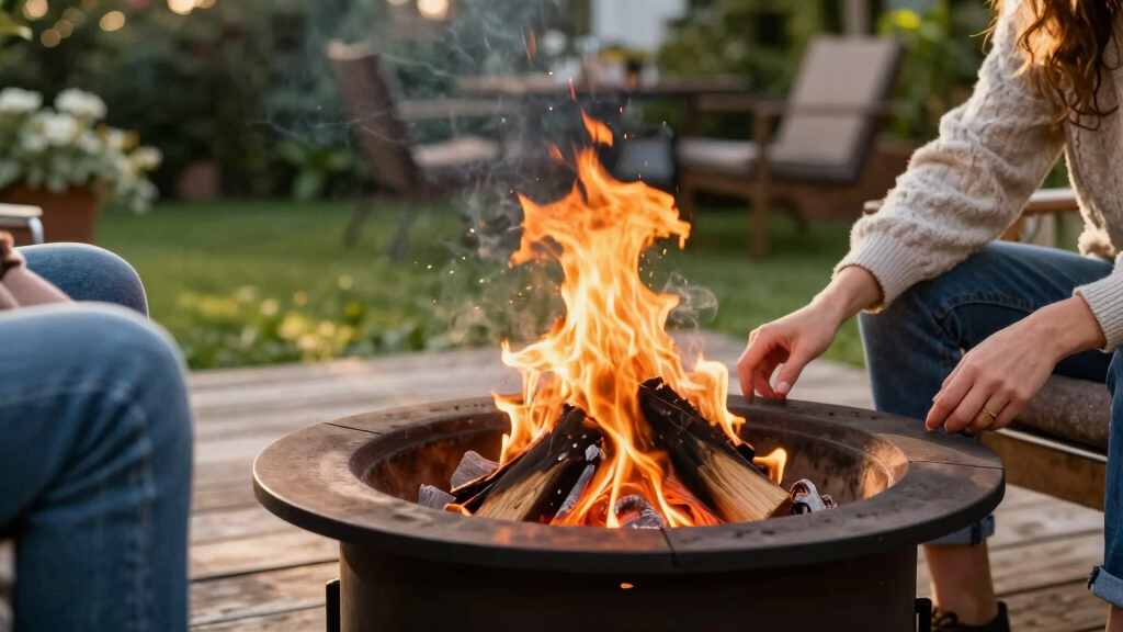 best outdoor fire pit smokeless