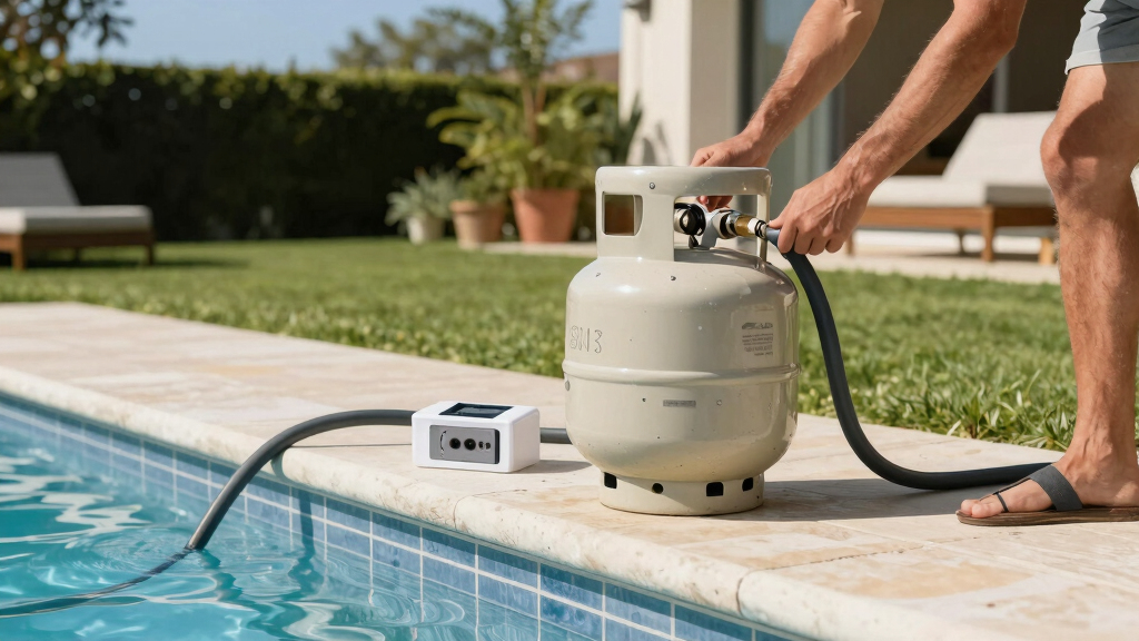 best propane pool heater
