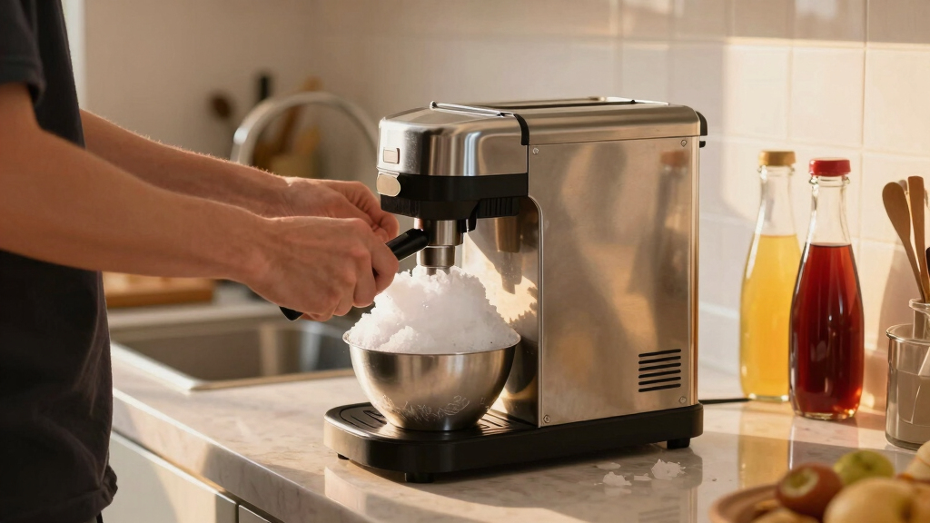 best commercial shaved ice machine countertop