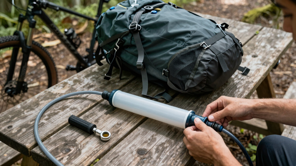 best backpacking water filters for bikepacking