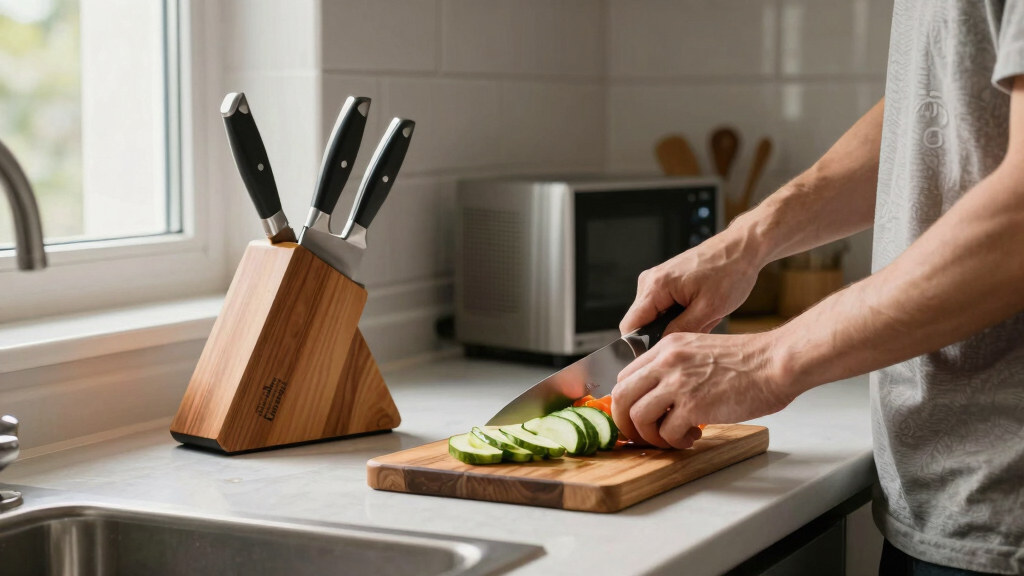 best chef knife set with block