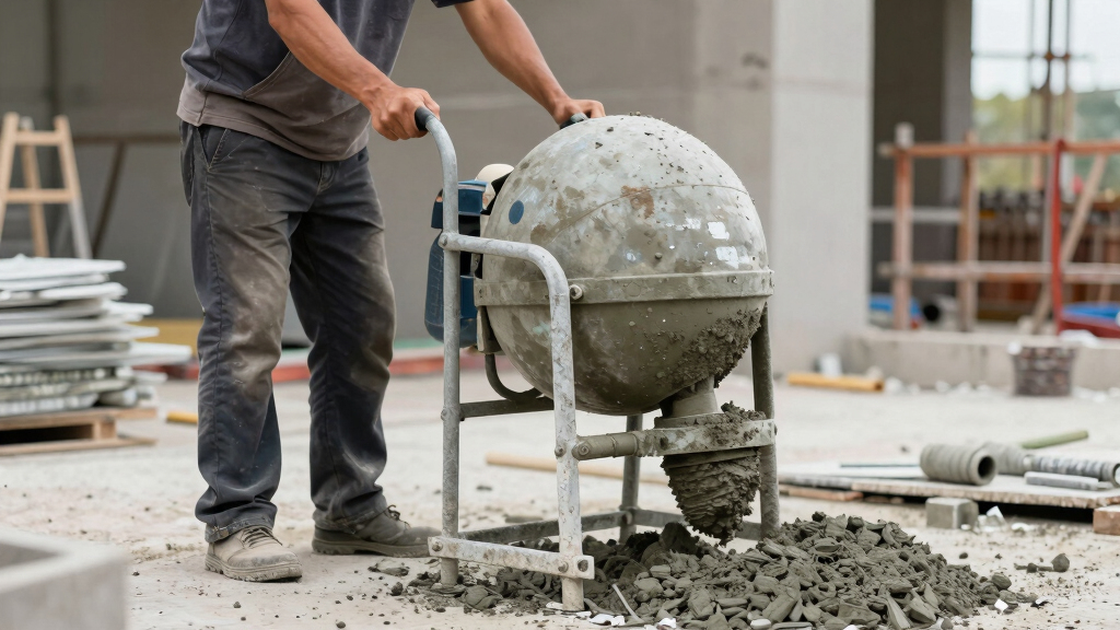 best electric concrete mixer