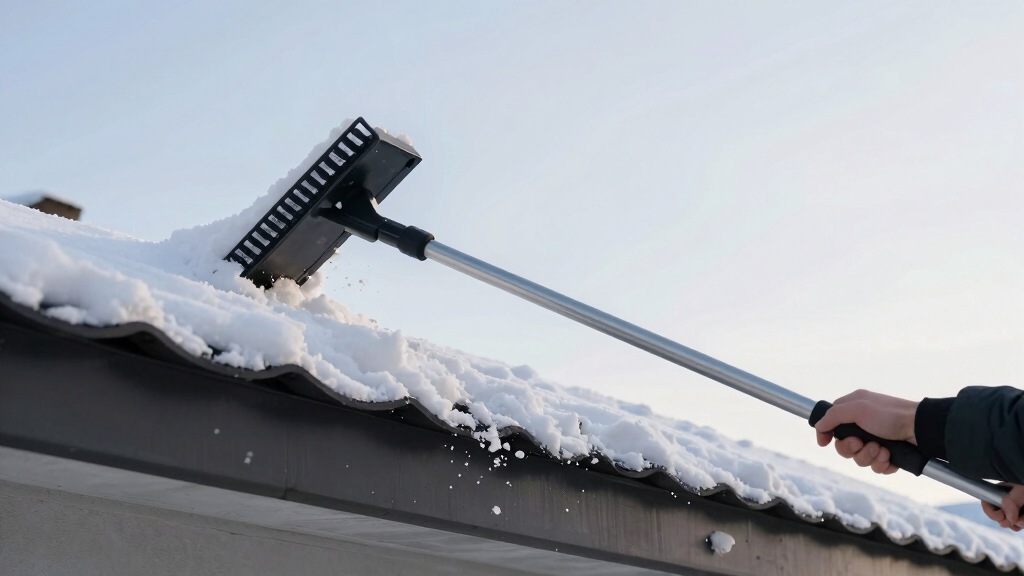 best roof snow rake extension