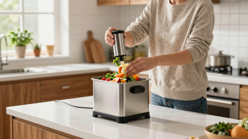 best kitchen compost machine for indoor use