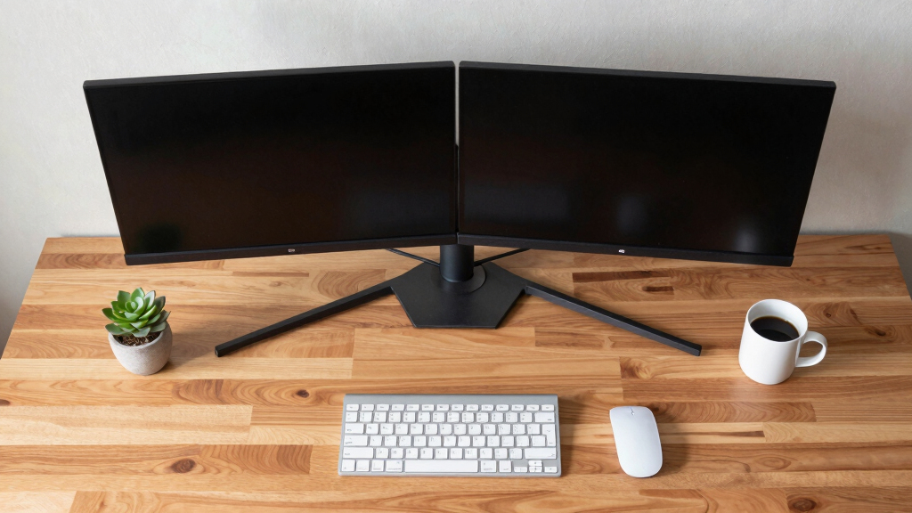 best motorized monitor stands for dual displays