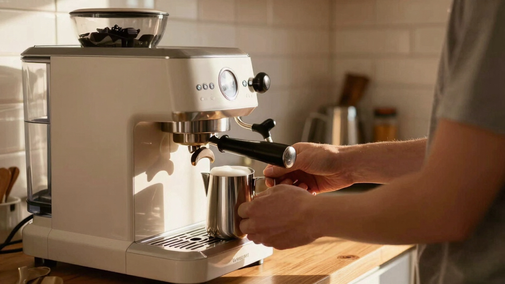 best espresso machine with automatic milk frothing