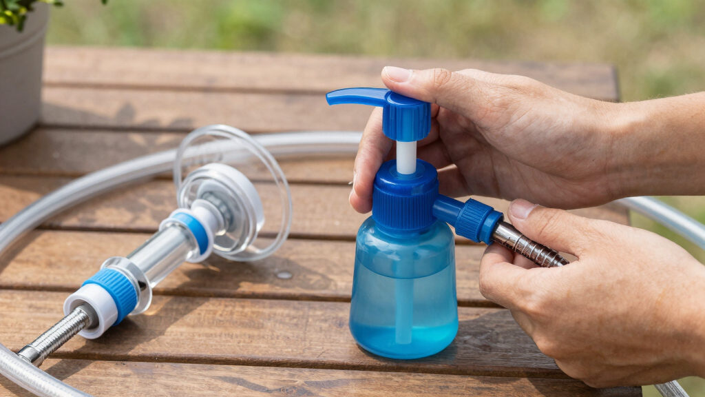 best portable camping shower with pump