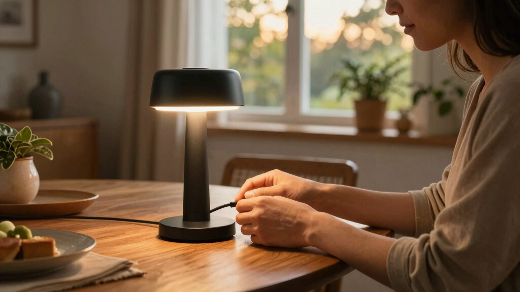 best cordless table lamps rechargeable premium