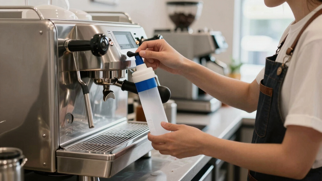 best water softener solution for espresso machine