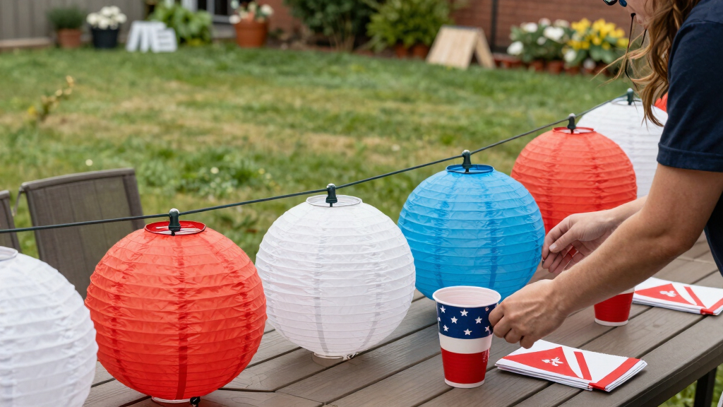 patriotic outdoor party supplies