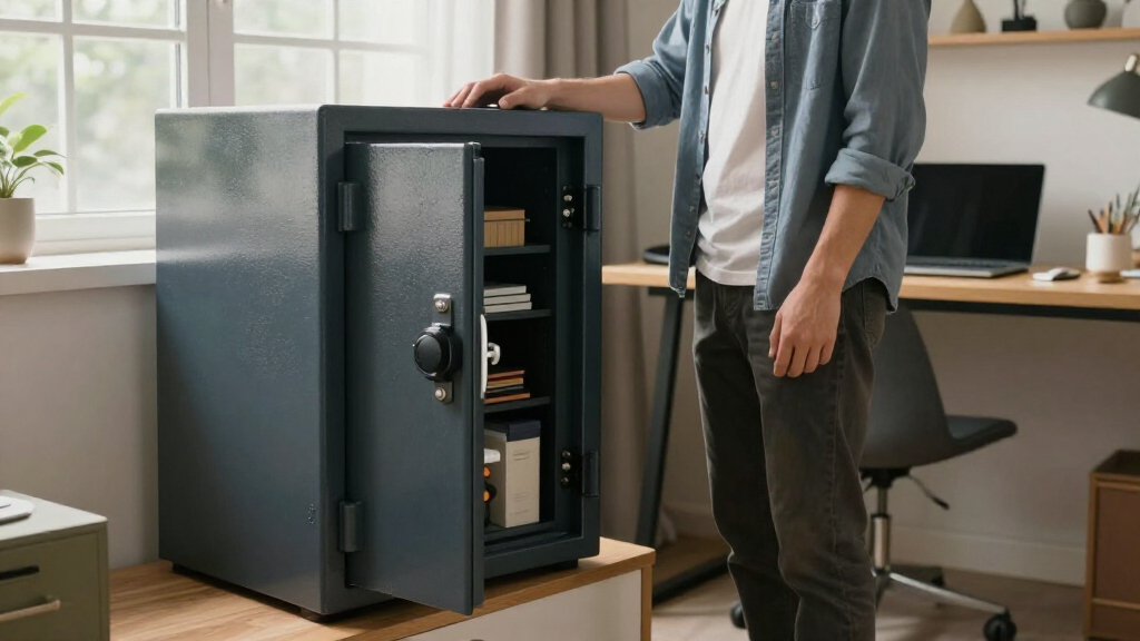 best fireproof office safe large