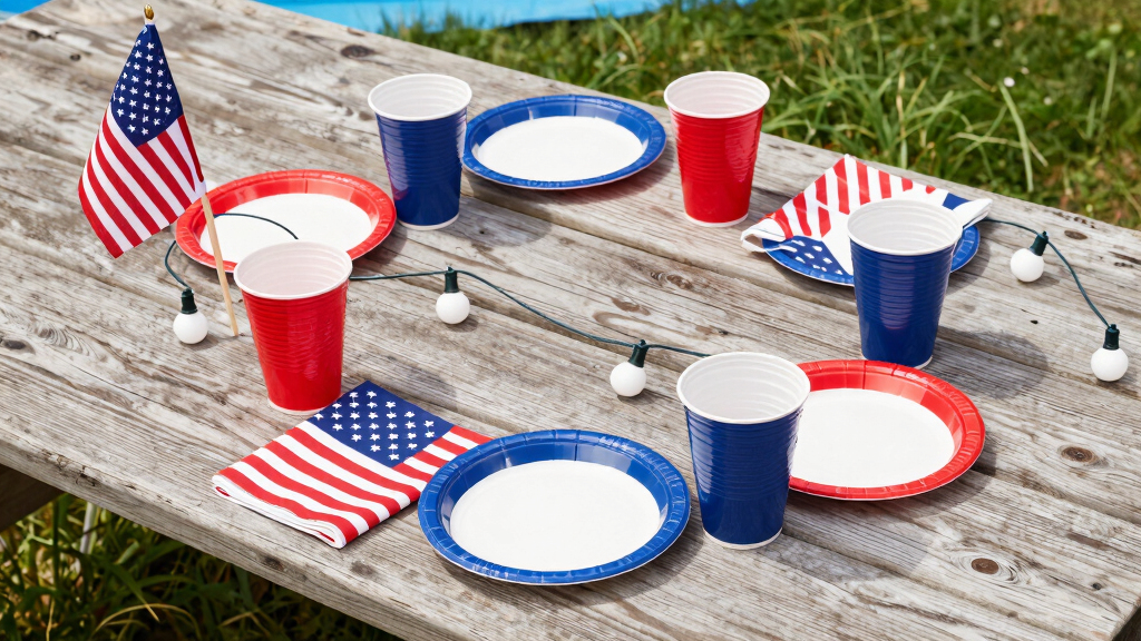 patriotic outdoor party supplies